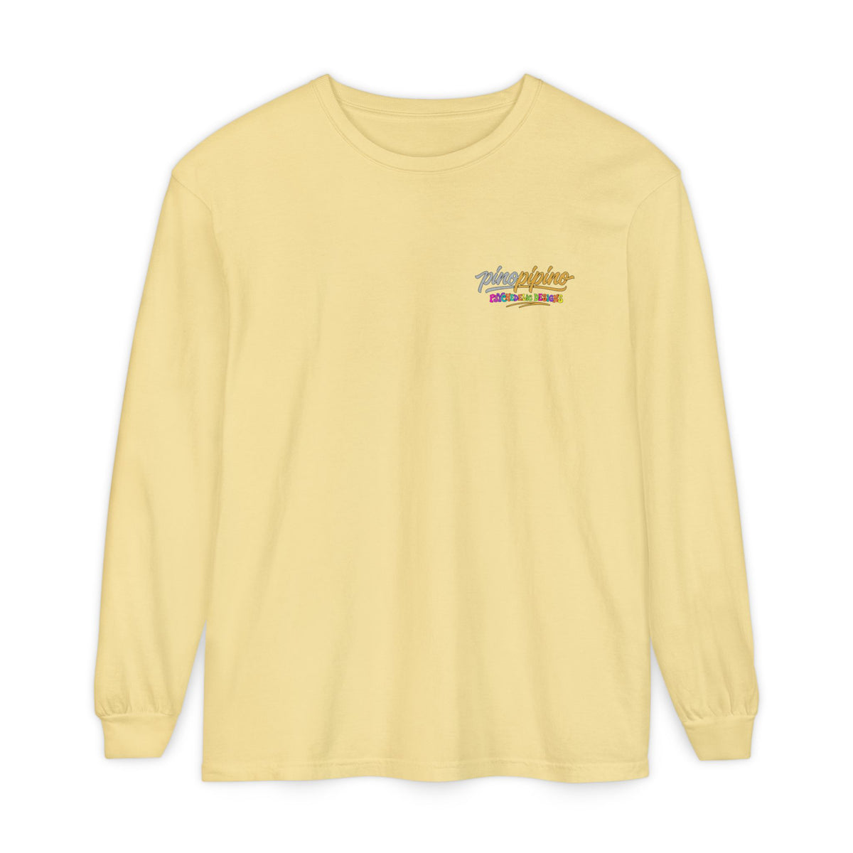 Psychedelic Mushroom Long Sleeve T‑Shirt — "Shrooming Where the Grass Is Greener"