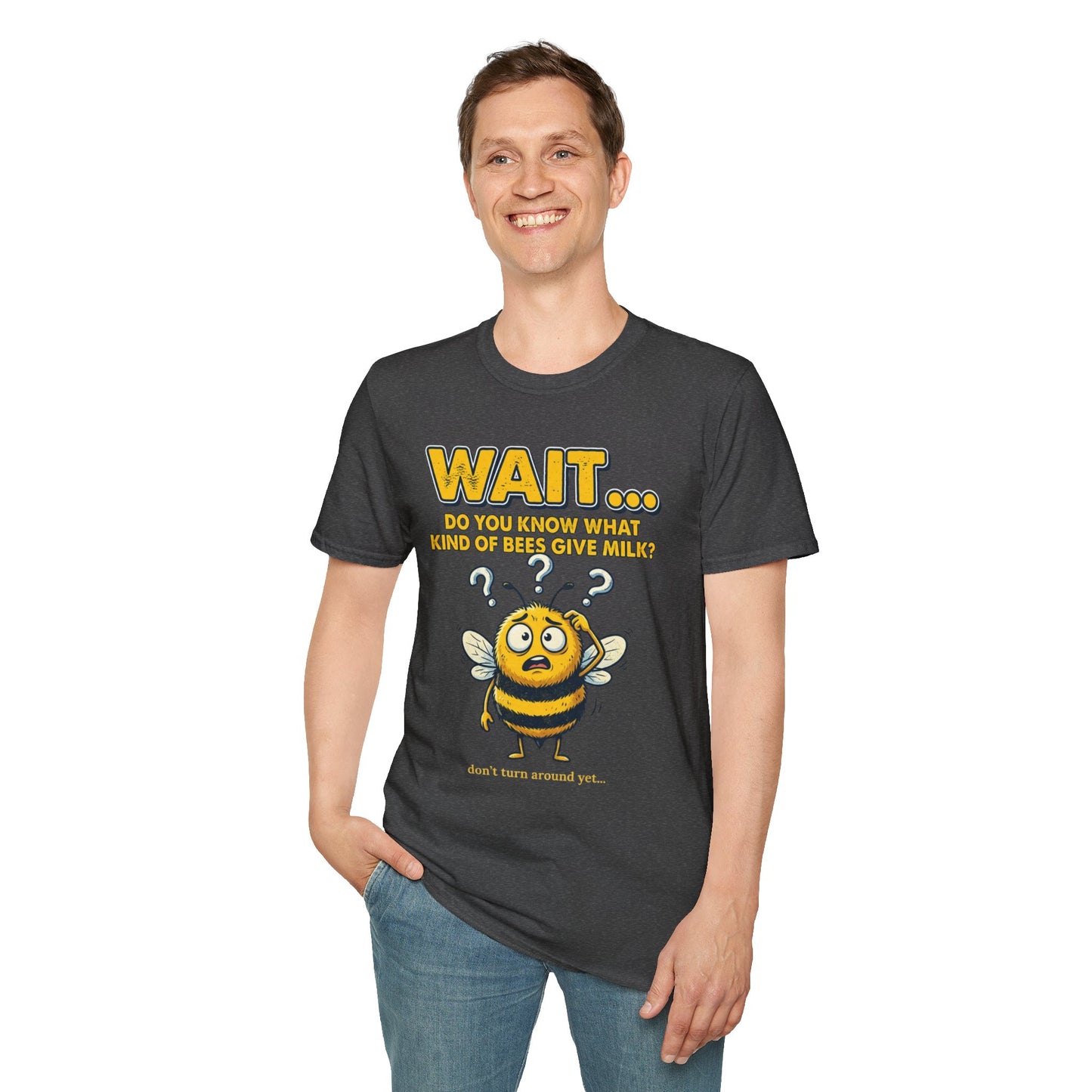 Bee Graphic T-Shirt — Cute ‘Boobees’ Halloween Bee Design