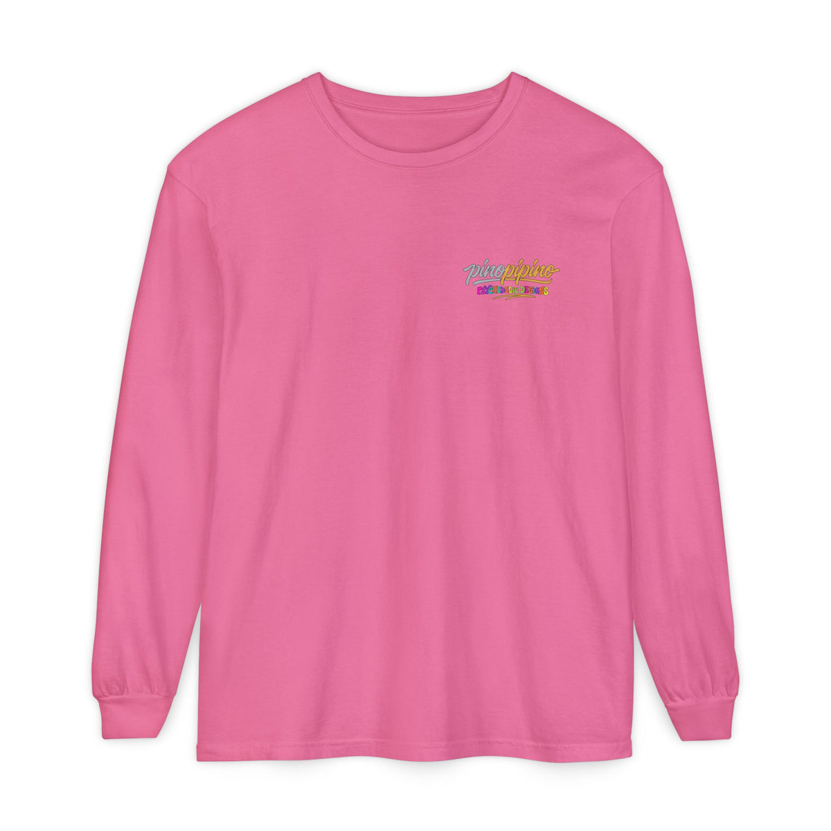 Psychedelic Mushroom Long Sleeve T‑Shirt — "Shrooming Where the Grass Is Greener"