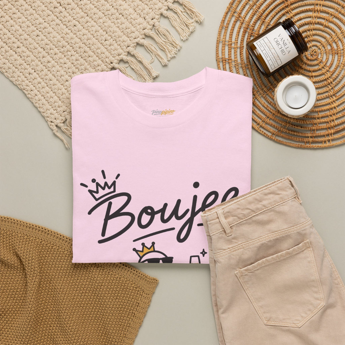 "Boujee" Tee — Graphic Luxury Lifestyle T‑Shirt
