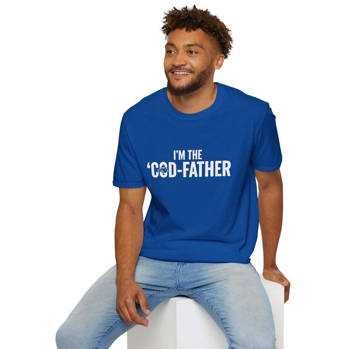 "I'm the 'Cod-Father'" - Funny Fisherman T-Shirt
