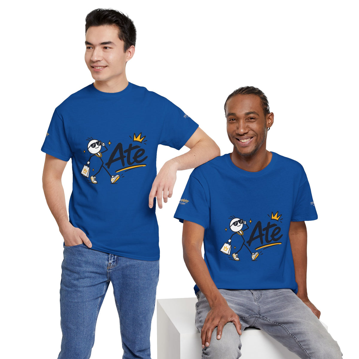 "Ate" Stickman Gen Z Slang Tee