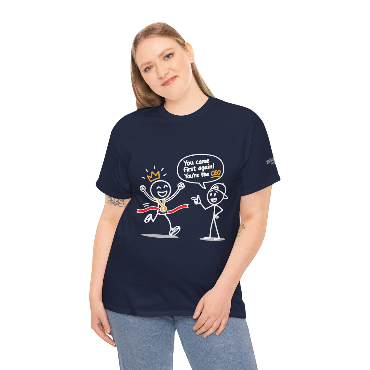 "CEO" Gen Z Slang Series - Minimalist Graphic Tee