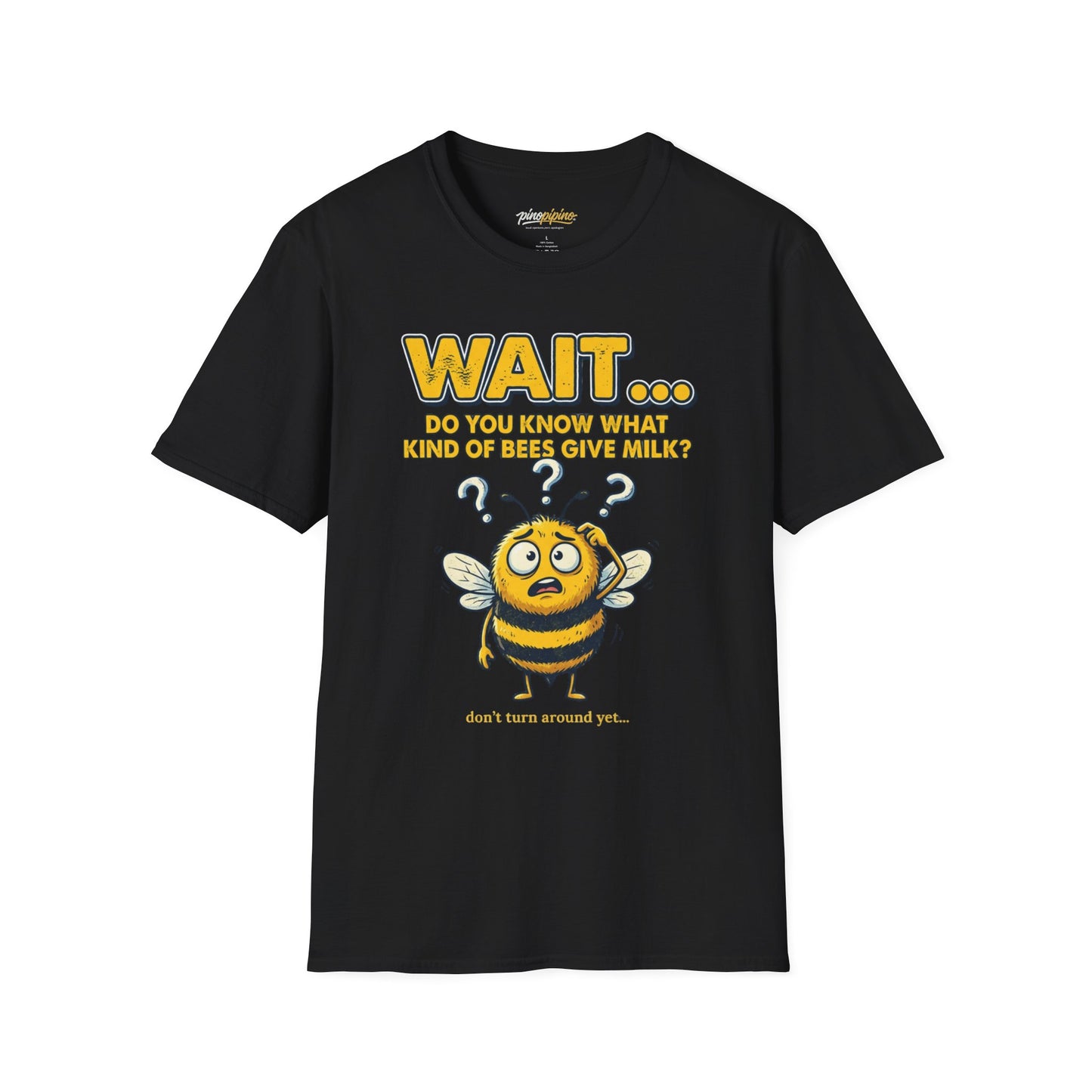 Bee Graphic T-Shirt — Cute ‘Boobees’ Halloween Bee Design