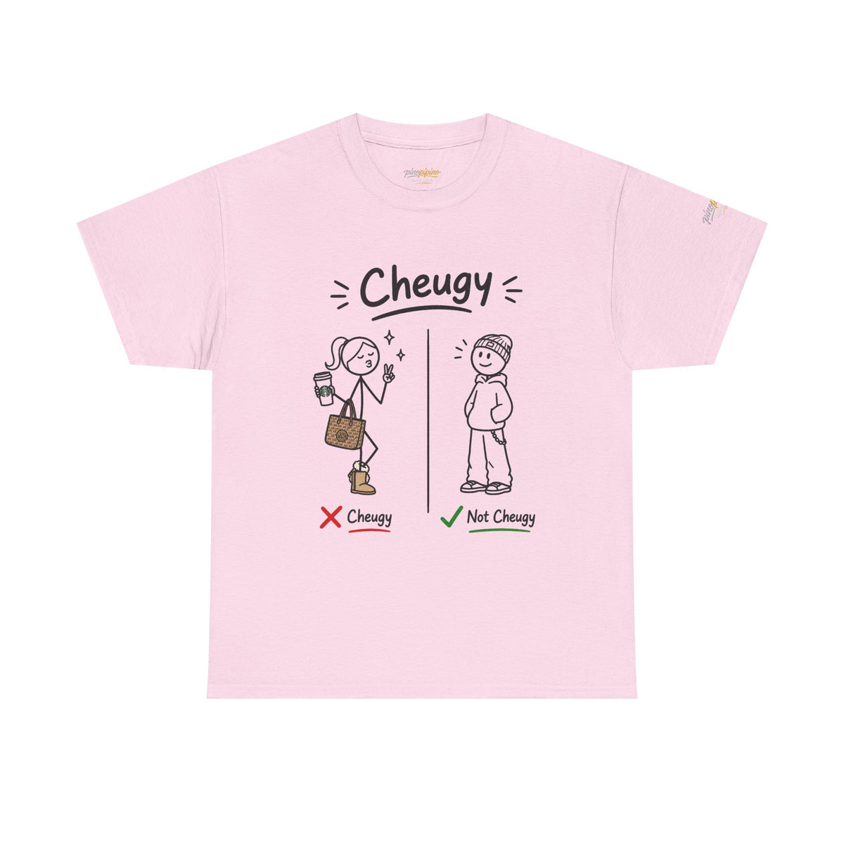 Cheugy vs Not Cheugy Graphic Tee