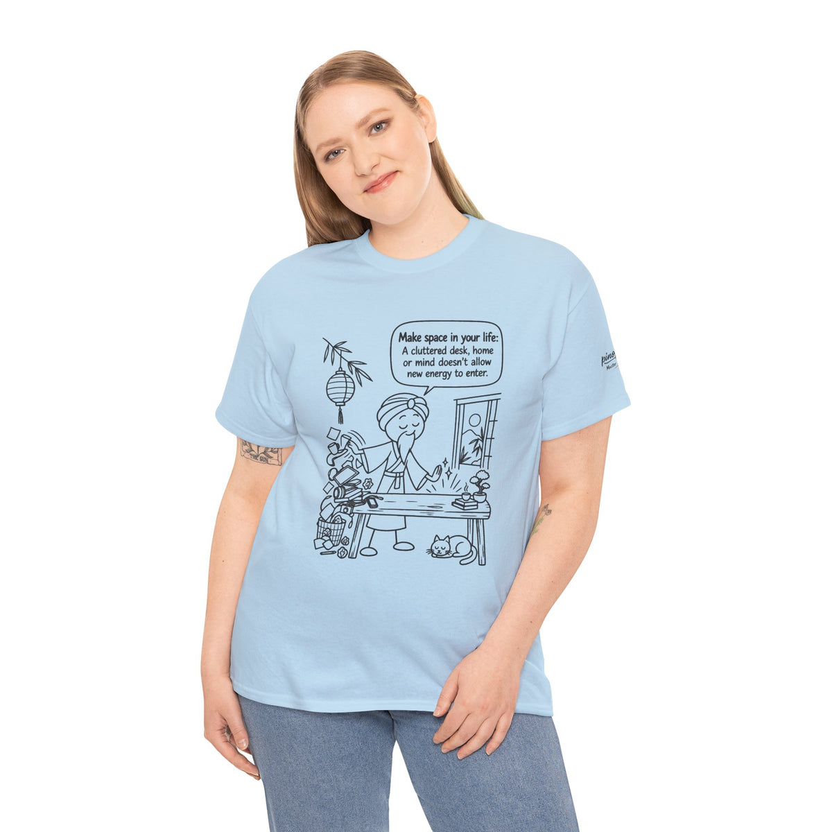 "Make Space in Your Life" Desk Humor Tee