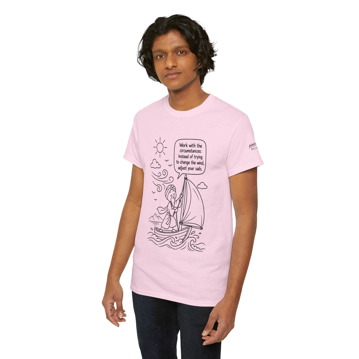 "Work with the circumstances" - Master Lee's Wisdom Tee