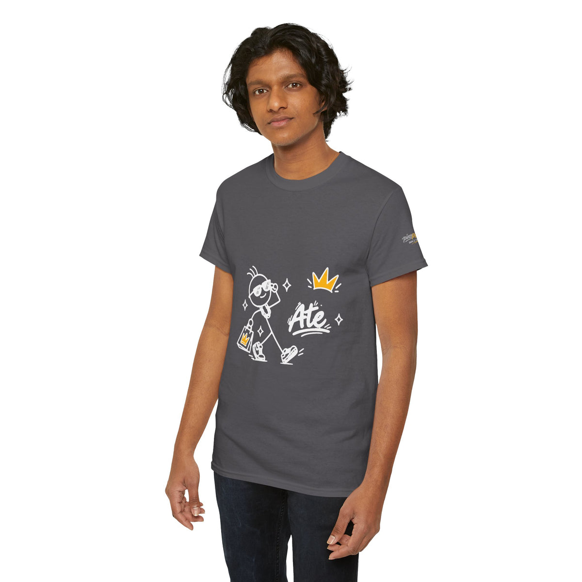 "Ate" Gen Z Slang - Stick Figure Tee