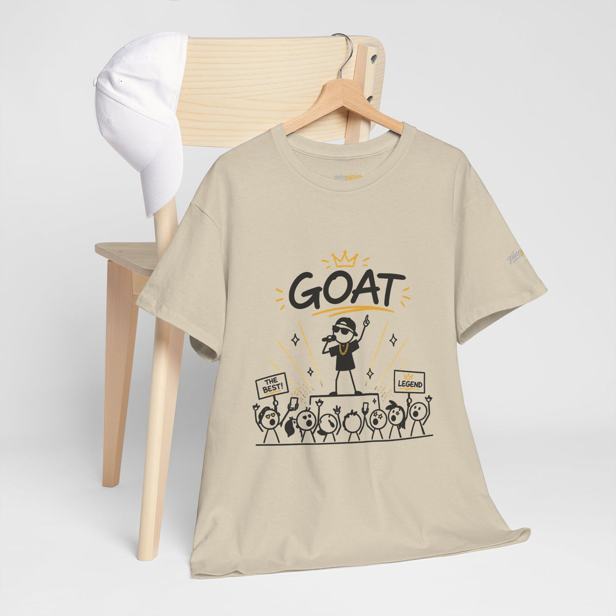 "GOAT" Gen Z Slang Graphic T-Shirt