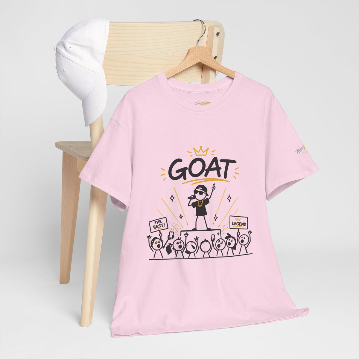 "GOAT" Gen Z Slang Graphic T-Shirt