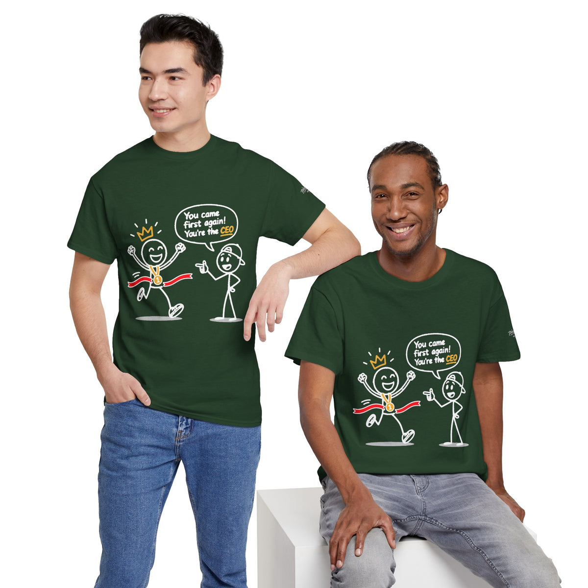 "CEO" Gen Z Slang Series - Minimalist Graphic Tee