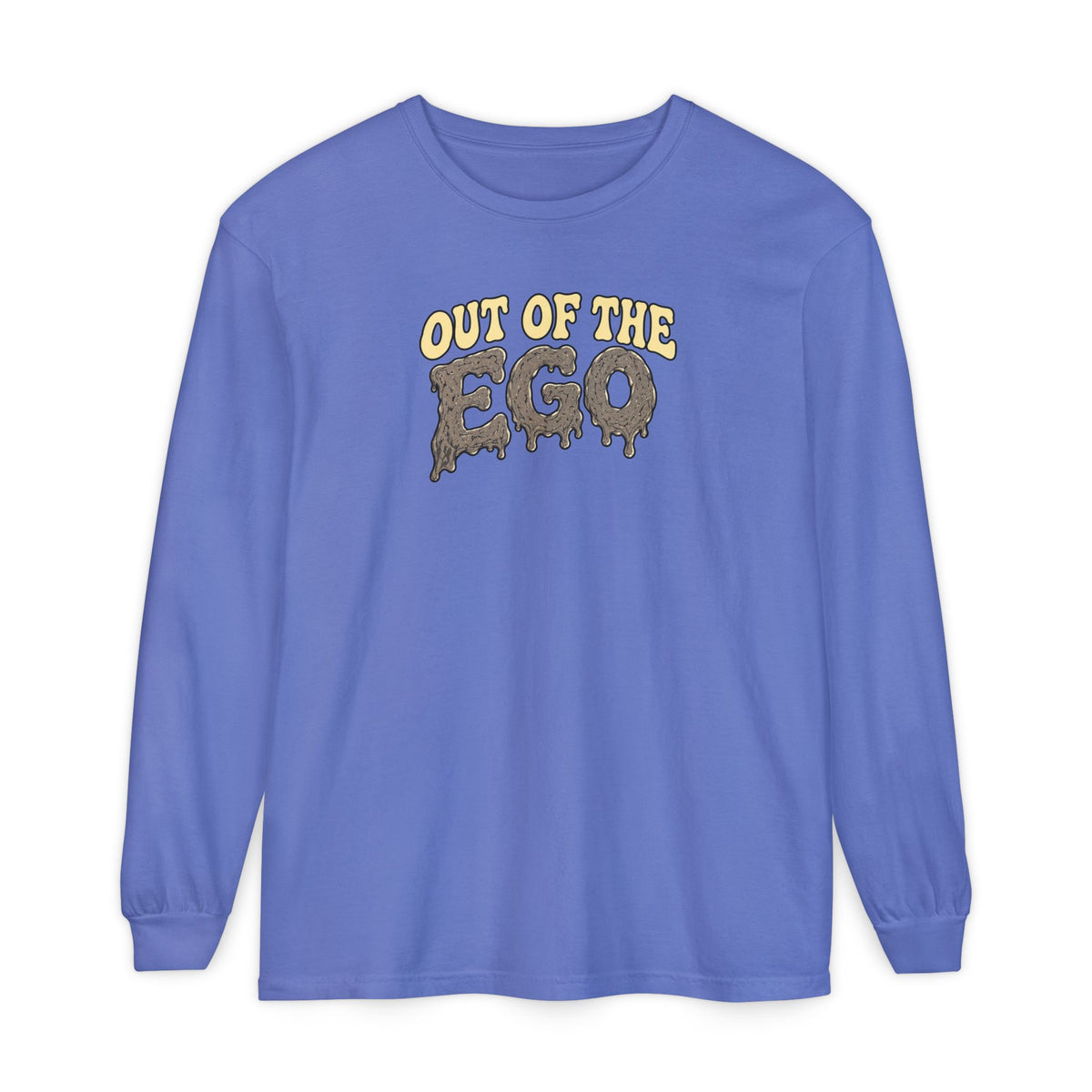"Out of the Ego" Long Sleeve T-Shirt — Psychedelic DMT Blast Graphic