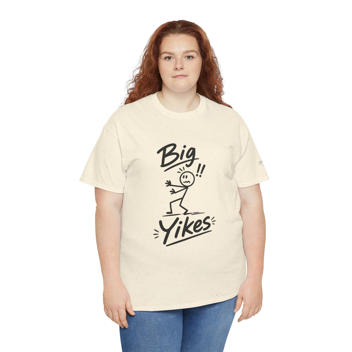 "Big Yikes Tee" — Funny Graphic Cotton T‑Shirt