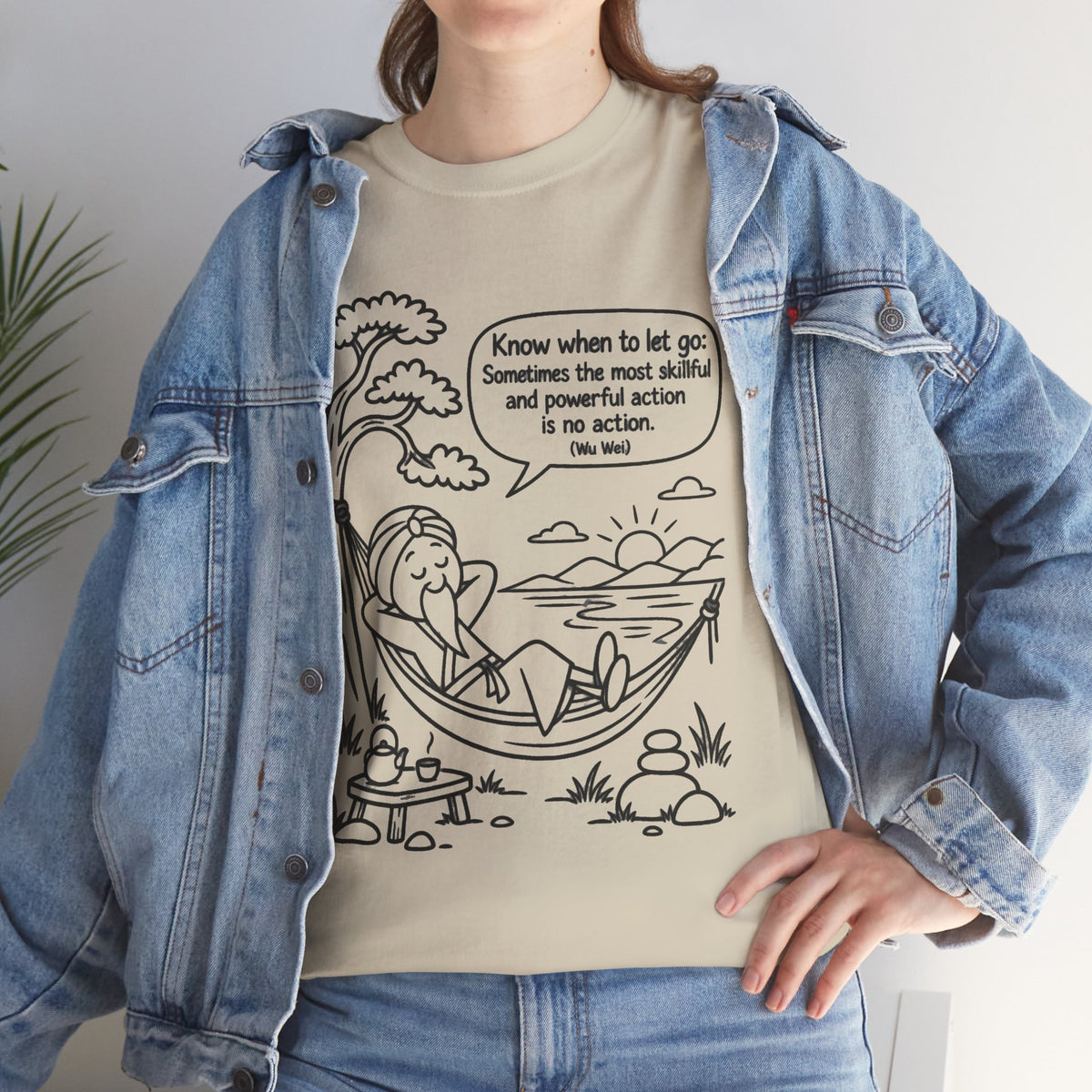 "Know when to let go" - Relaxing Hammock Graphic T-Shirt
