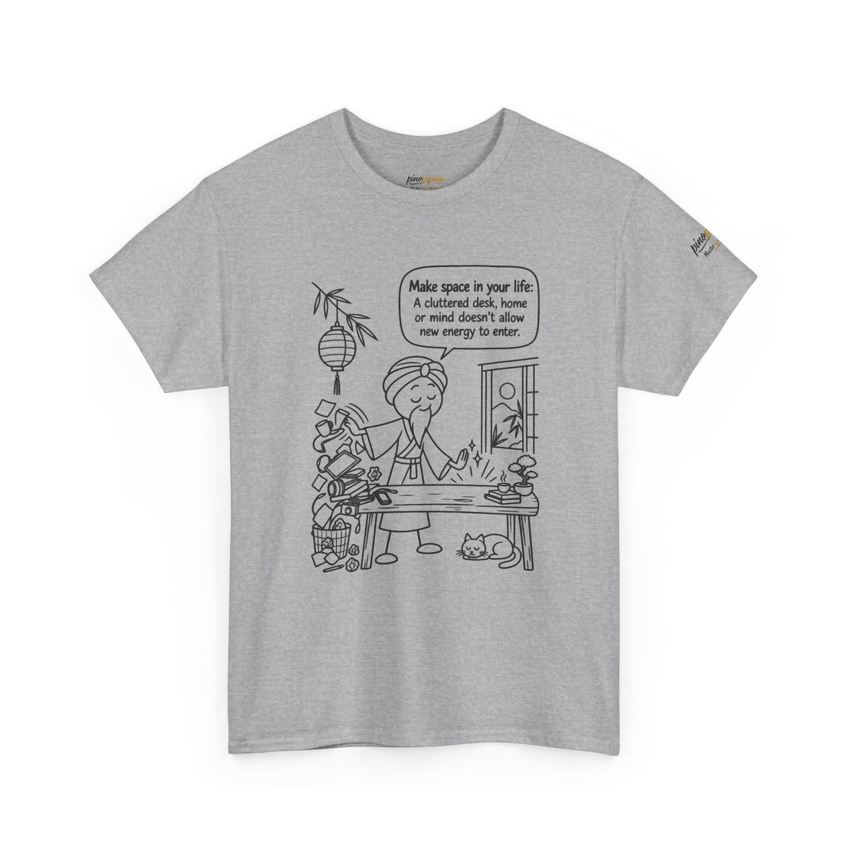 "Make Space in Your Life" Desk Humor Tee