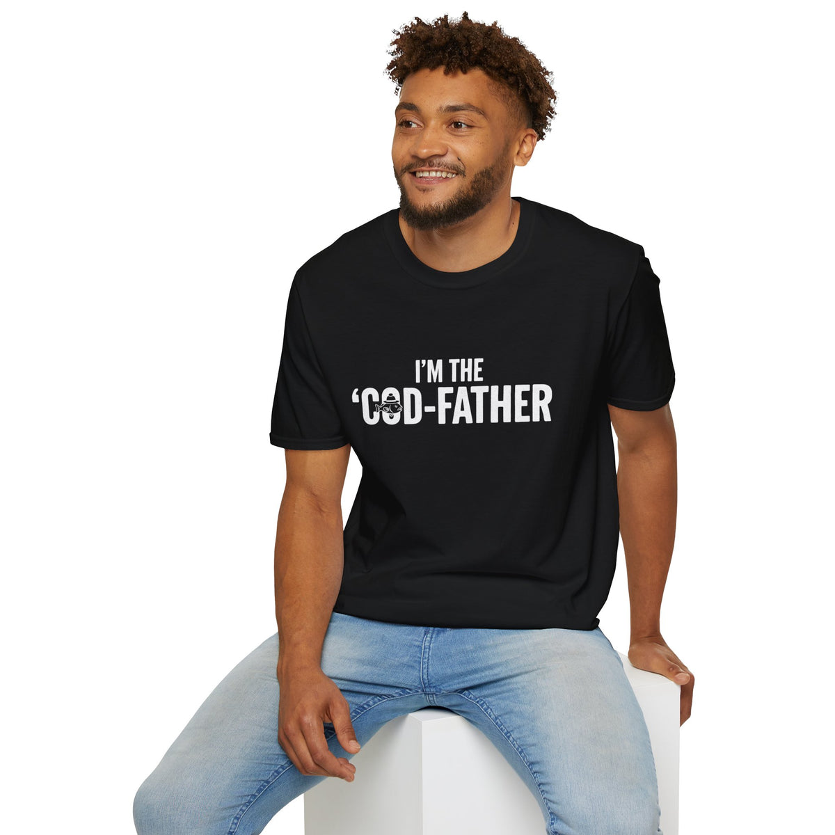 "I'm the 'Cod-Father'" - Funny Fisherman T-Shirt