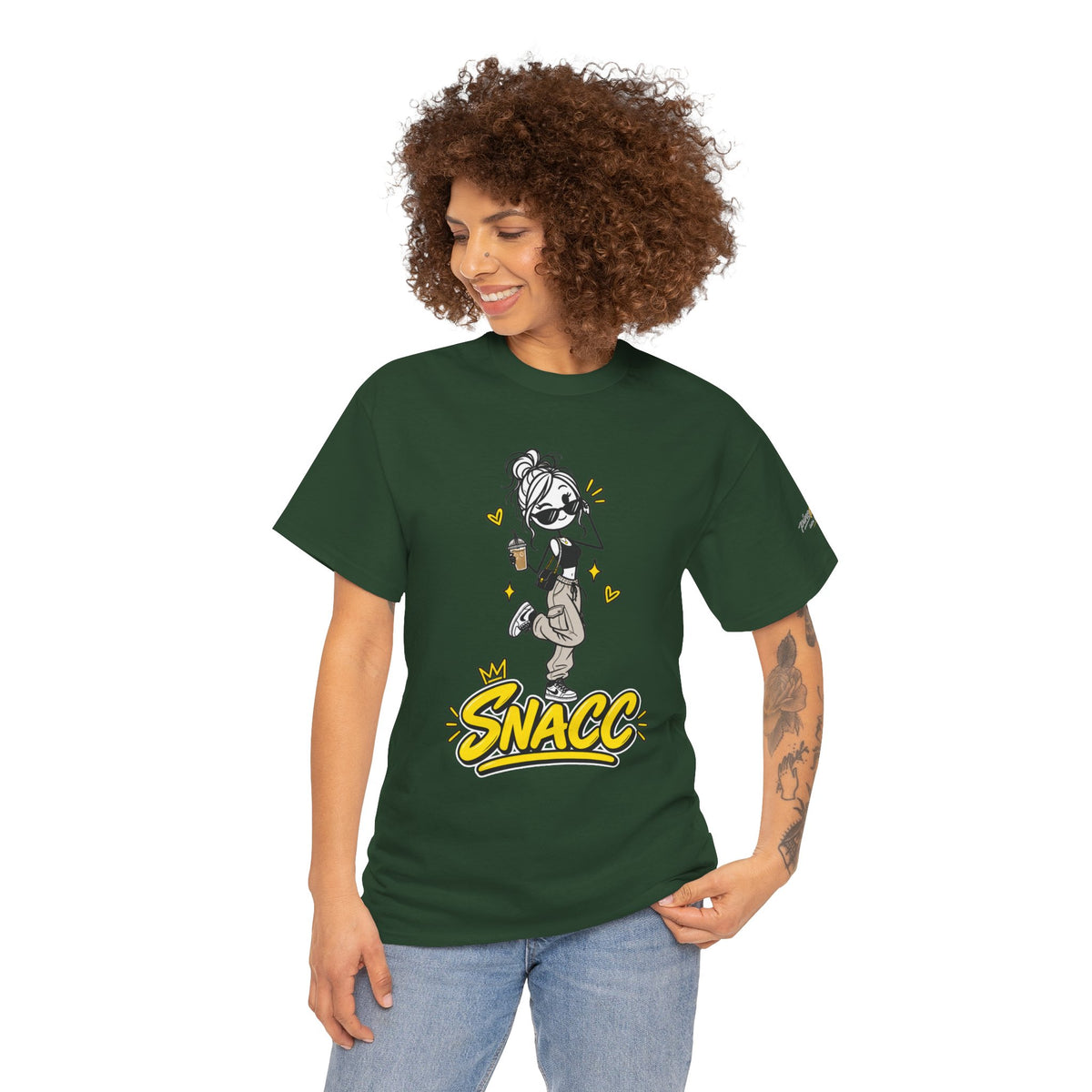 "SNACC" Woman Streetwear Graphic Tee
