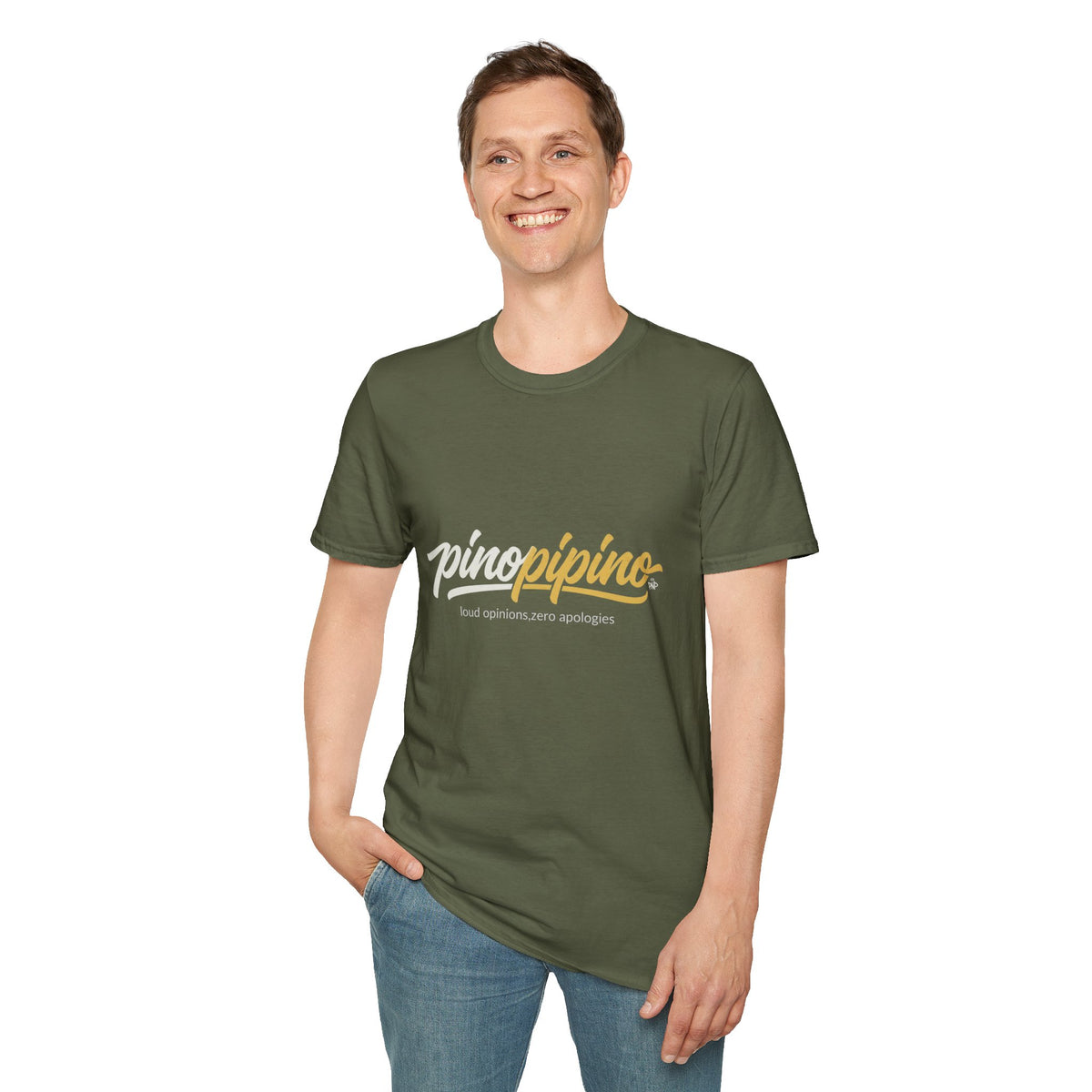 Pinopipino Logo T-Shirt — Retro Script
