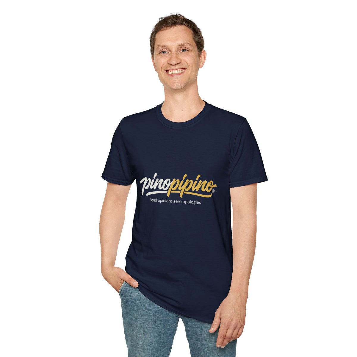 Pinopipino Logo T-Shirt — Retro Script