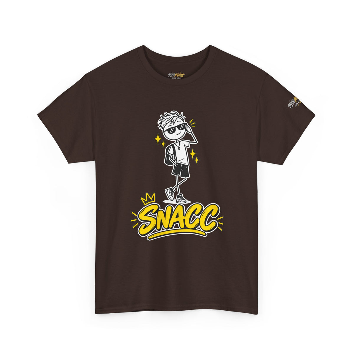 “SNACC” Man Graphic Streetwear Tee