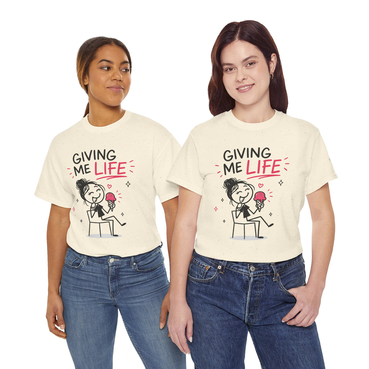 "Giving Me Life" Ice Cream Lover T-shirt