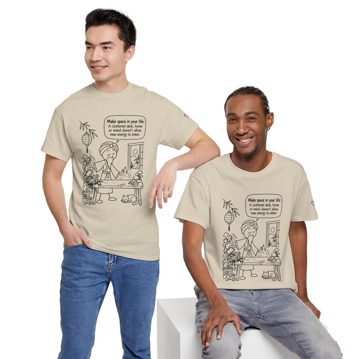 "Make Space in Your Life" Desk Humor Tee