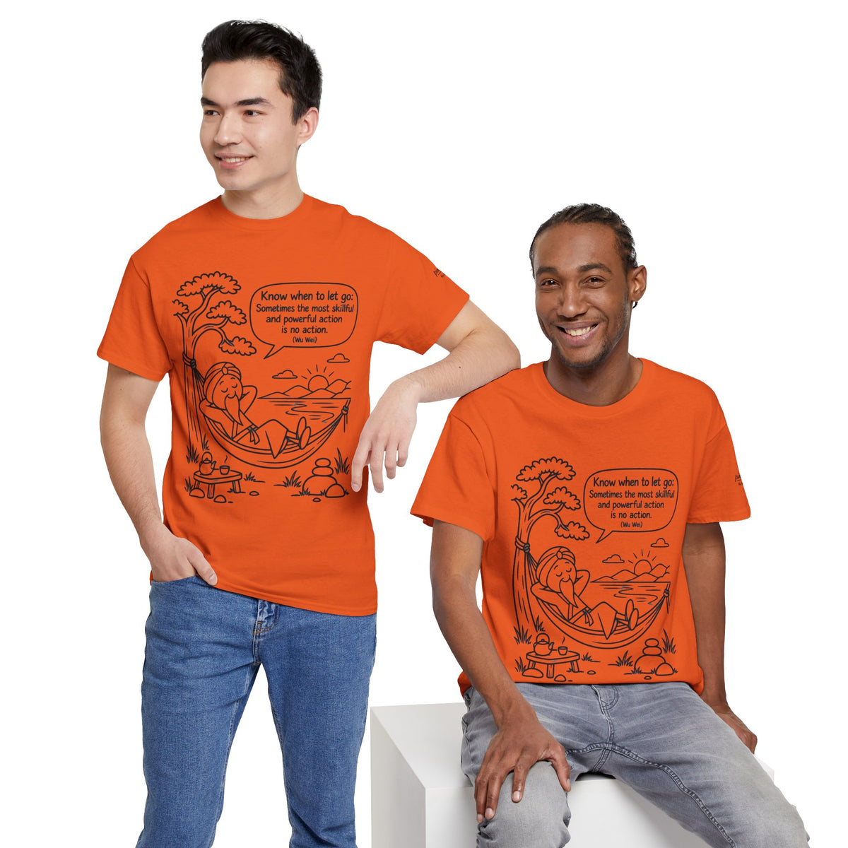 "Know when to let go" - Relaxing Hammock Graphic T-Shirt