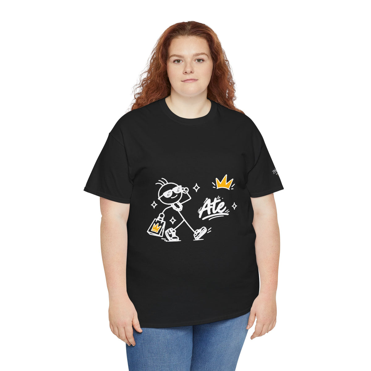 "Ate" Gen Z Slang - Stick Figure Tee