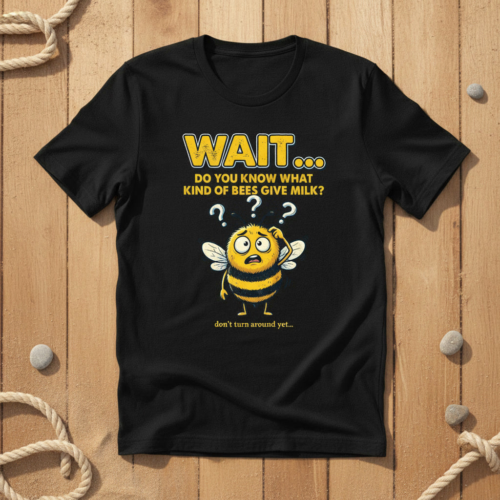 Bee Graphic T-Shirt — Cute ‘Boobees’ Halloween Bee Design