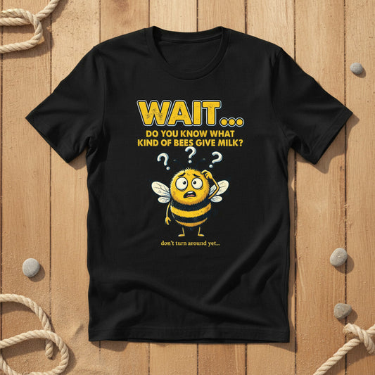 Bee Graphic T-Shirt — Cute ‘Boobees’ Halloween Bee Design